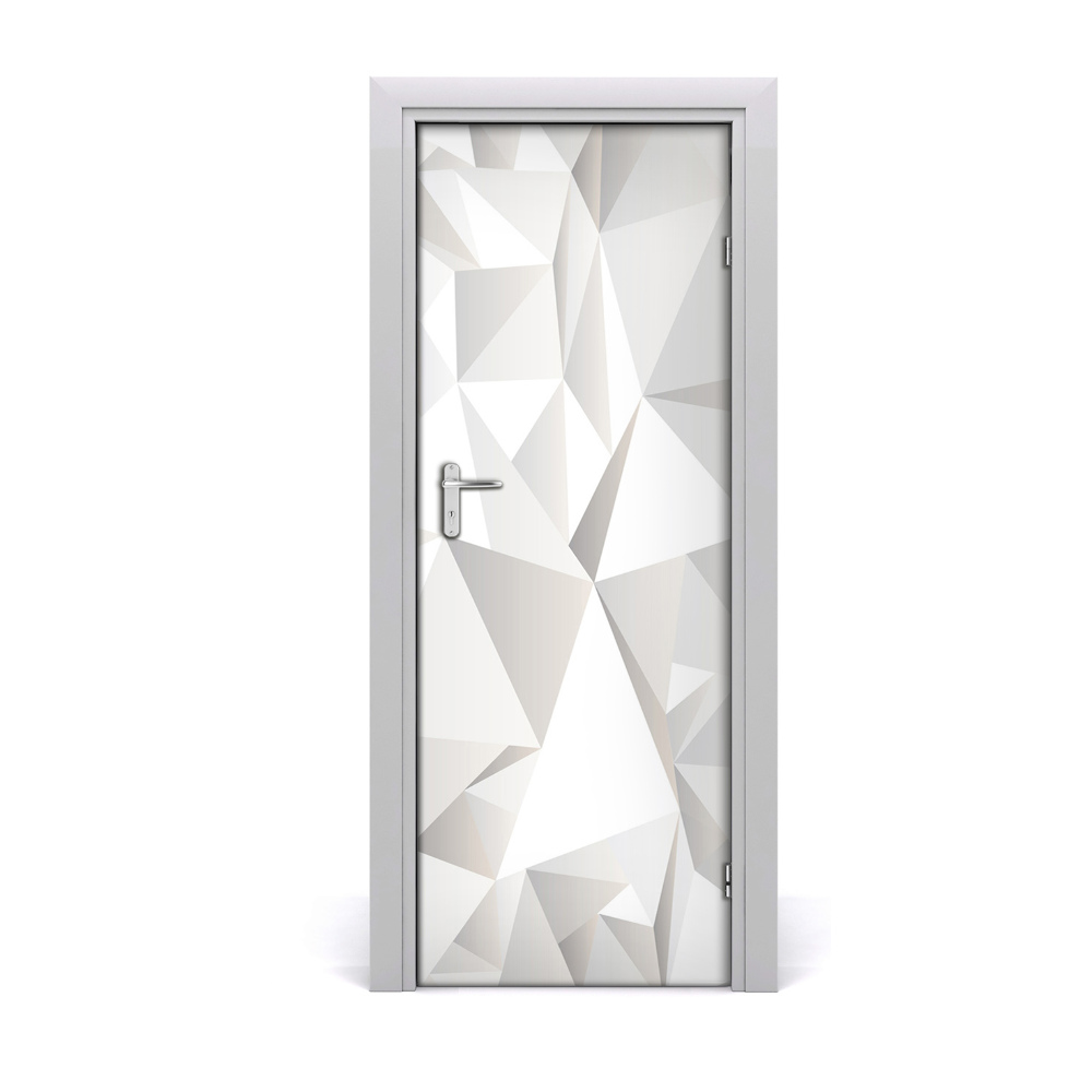 Autocolant de uși Fundal alb abstract
