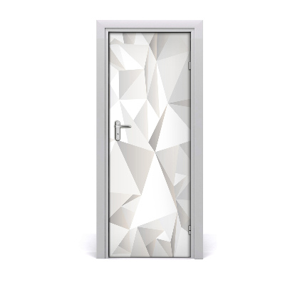 Autocolant de uși Fundal alb abstract