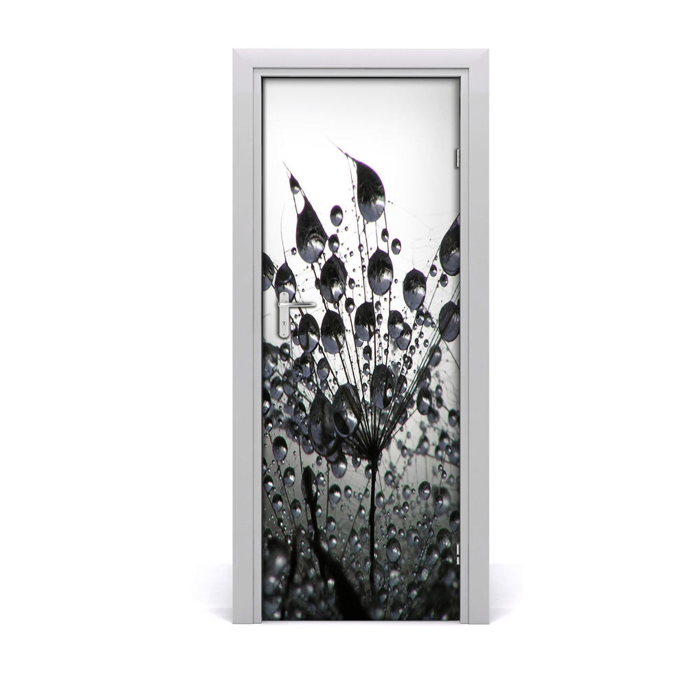 Autocolant de uşă Semințe de păpădie