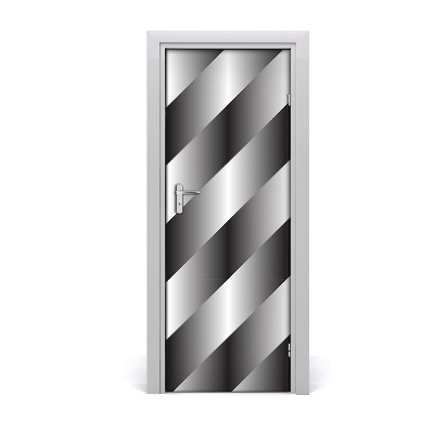 Tapet autocolant pentru uși Dungi abstracte