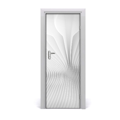 Autocolant uşă Linii abstracte