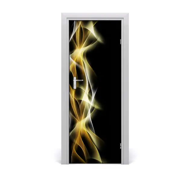 Autocolant pentru uși Lumina abstracție