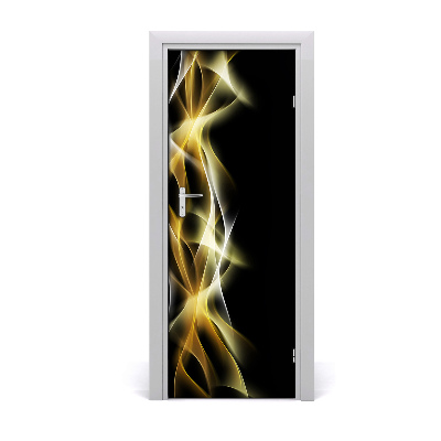 Autocolant pentru uși Lumina abstracție