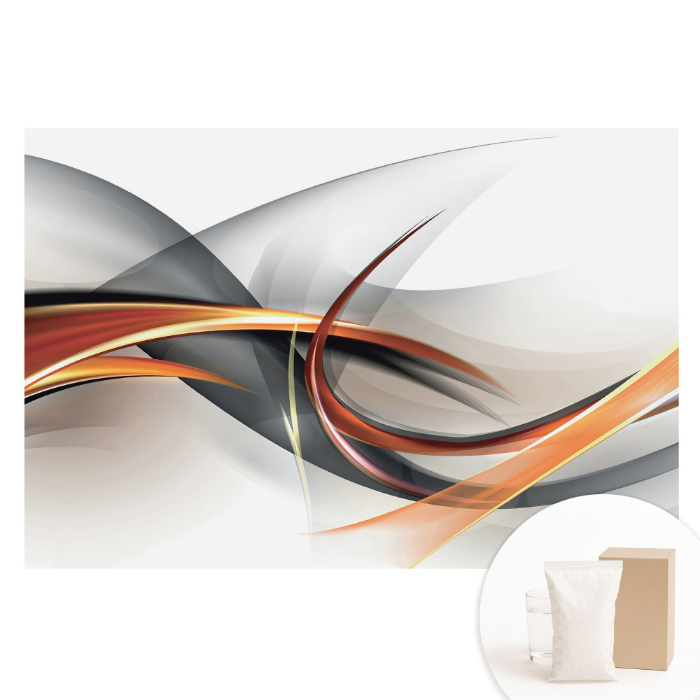 Tapet fototapet din material nețesut cu model de abstracție energetică a formelor moderne