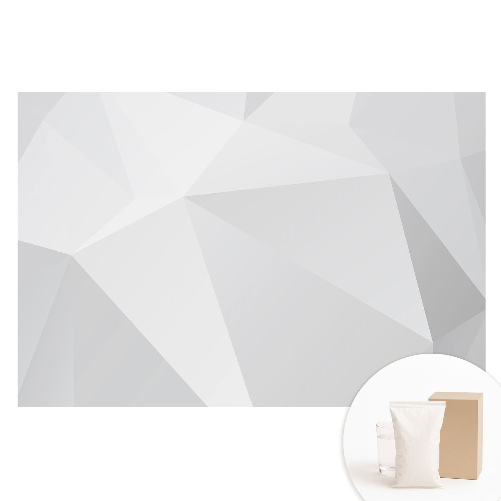 Tapet foto din material nețesut cu forme geometrice gri