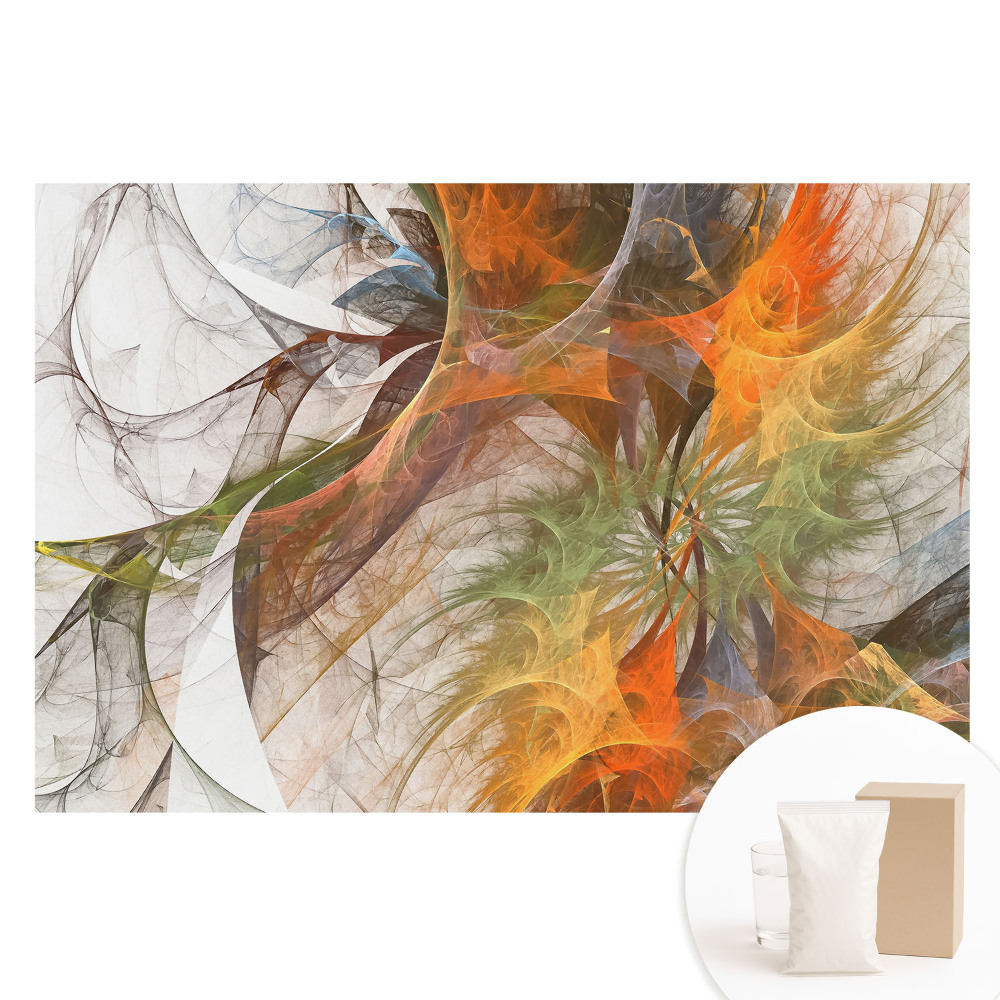 Tapet fotografic nețesut Un caleidoscop abstract colorat de energie