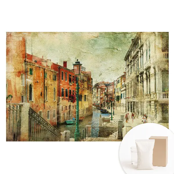 Fototapet din material nețesut cu design străzi nostalgice