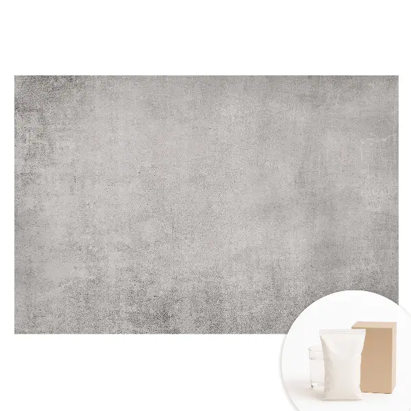 Tapet fotomural nețesut cu model de suprafață din beton și detalii minimaliste