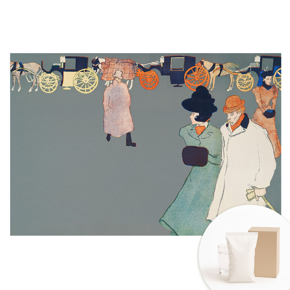 Tapet fotografic nețesut Ilustrație în stil retro, nostalgie