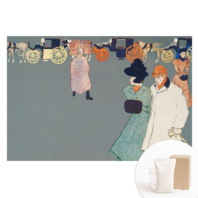 Tapet fotografic nețesut Ilustrație în stil retro, nostalgie