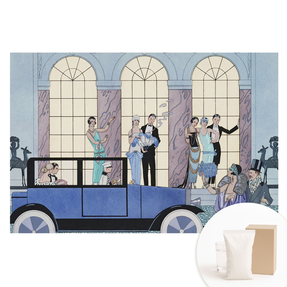 Tapet nețesut Ținute elegante din anii 1920, personaje elegante