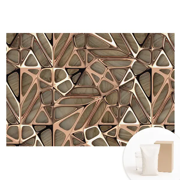 Fototapet din material nețesut cu model de lemn organic elegant