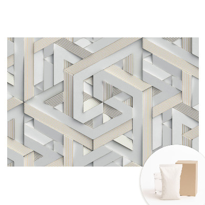 Tapet nețesut Forme geometrice tridimensionale