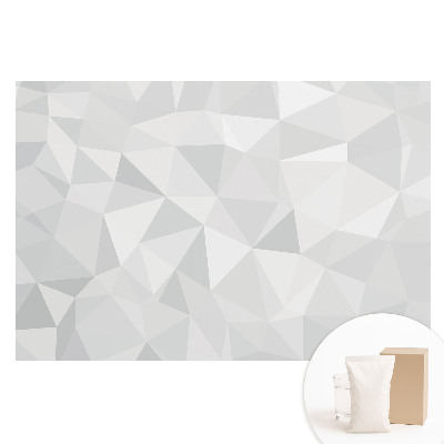 Tapet nețesut cu imprimeu geometric gri
