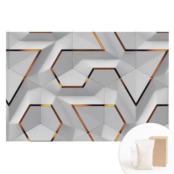 Tapet nețesut cu design geometric modern
