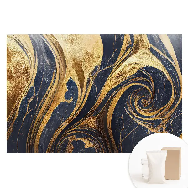 Tapet foto pentru perete cu linii și vârtejuri abstracte elegante
