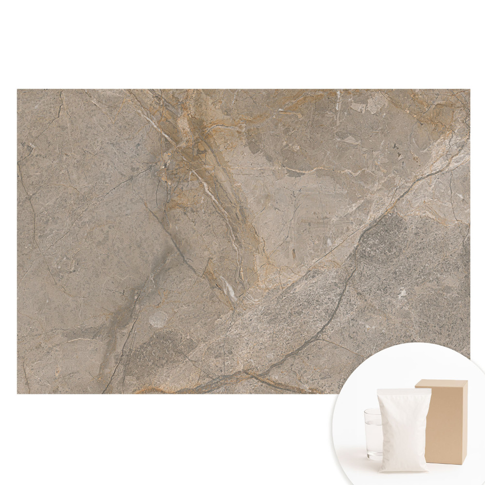 Fototapet cu imprimeu pe material nețesut Piatră cu modele bej și gri