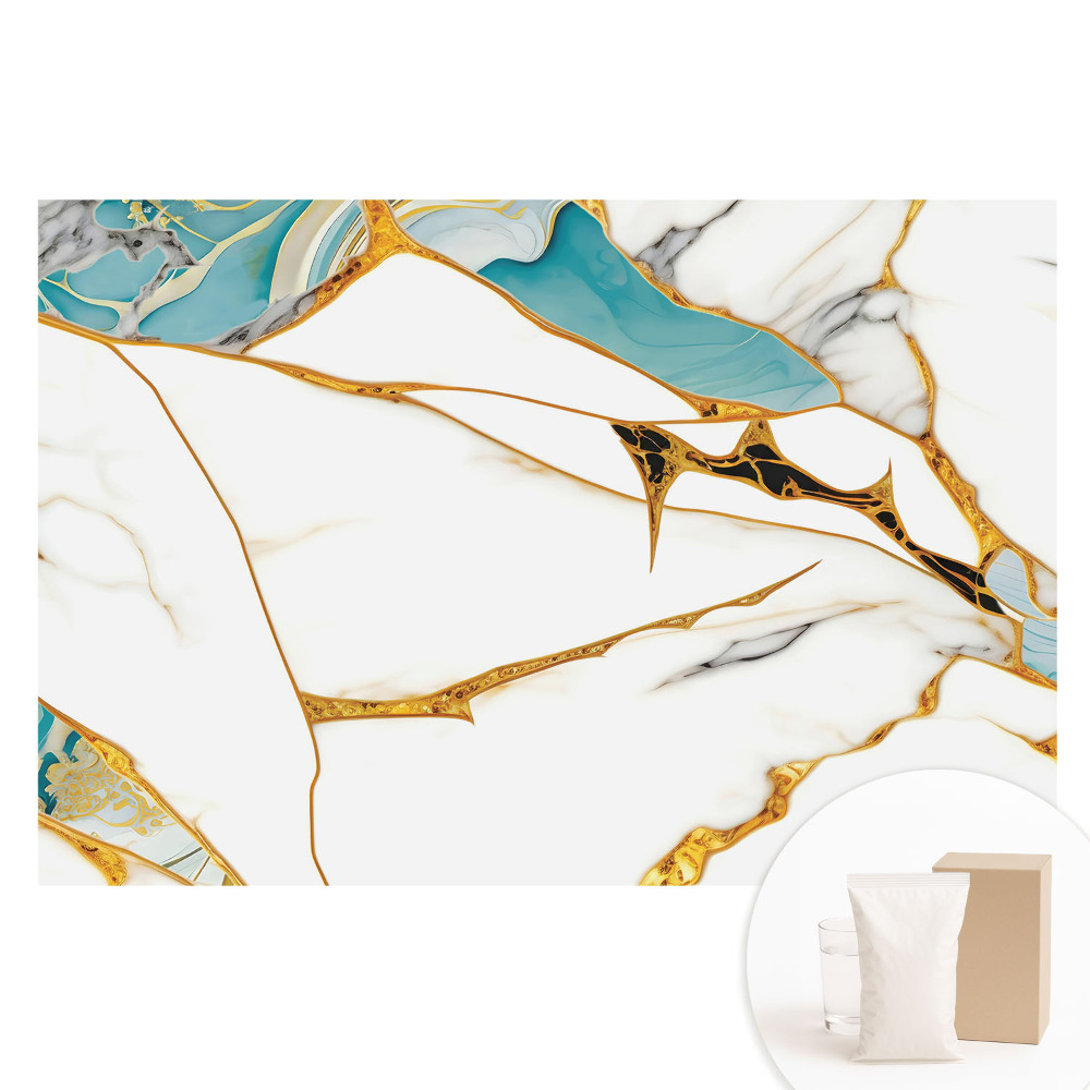 Tapet fotografic nețesut Structură abstractă cu detalii din marmură