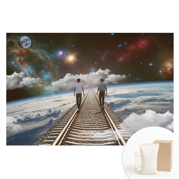 Tapet fotografic vlies Calea Cosmică a Imaginației