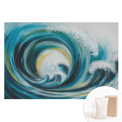 Tapet fotografic pe material nețesut Abstracție dinamică a undelor