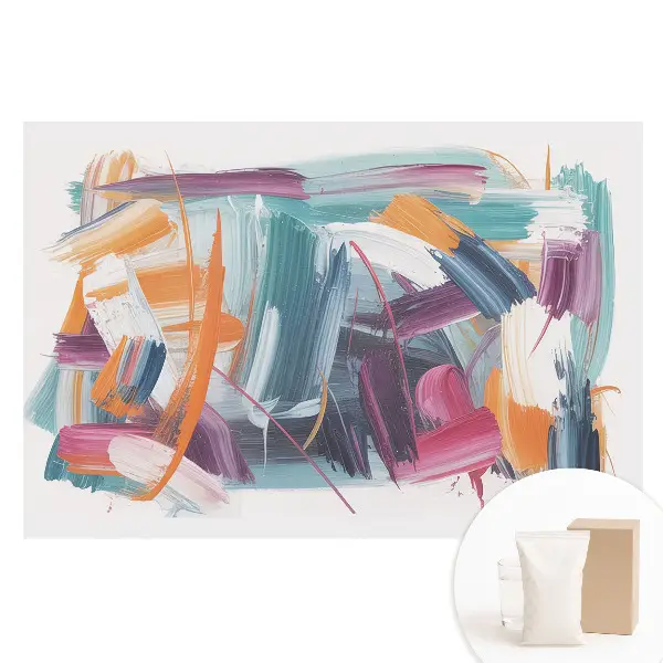 Fototapet din material nețesut cu model abstract plin de energie