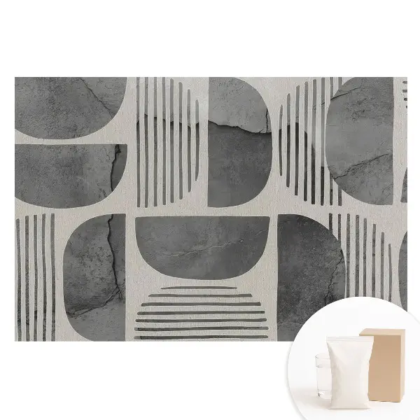 Fototapet din material nețesut cu model geometric minimalist