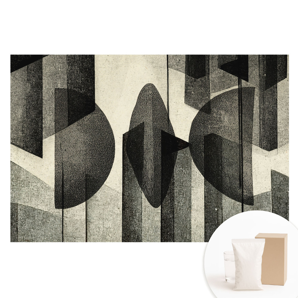 Tapet fotografic nețesut Geometrie abstractă simetrie a spațiului