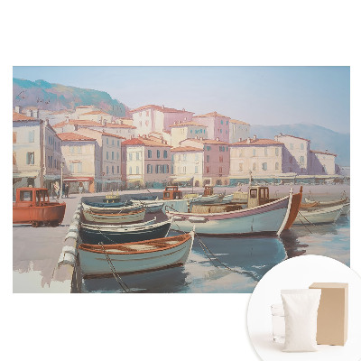Tapet fotografic din material nețesut cu design Marina clasică, calmă și simetrie