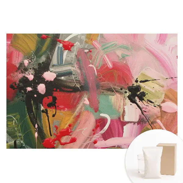 Tapet foto din material nețesut cu model abstract dinamic