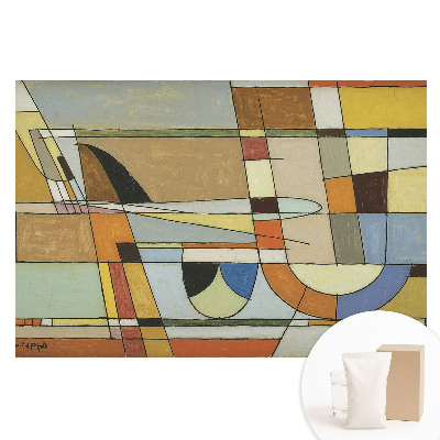 Tapet fotomural nețesut cu forme geometrice abstracte