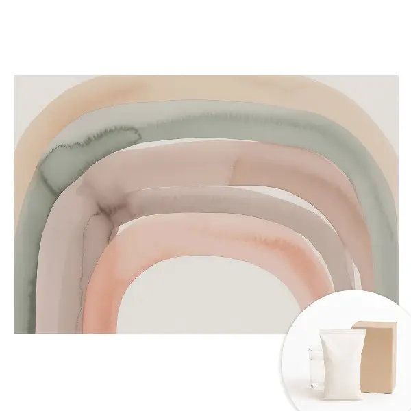 Tapet fotomural din material nețesut Arcuri pastelate