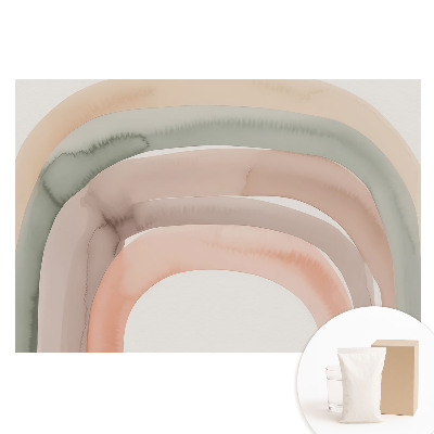 Tapet fotografic pe material nețesut Arcuri pastelate, delicatețe de relaxare