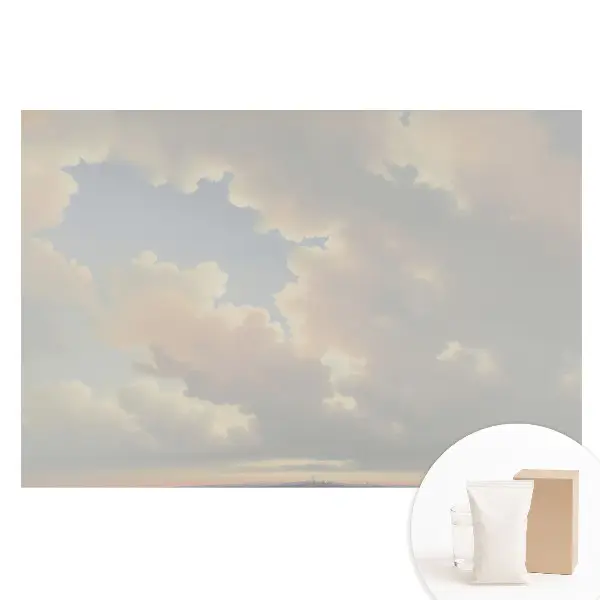 Tapet fotografic din material nețesut cu design de cer decorativ cu nori