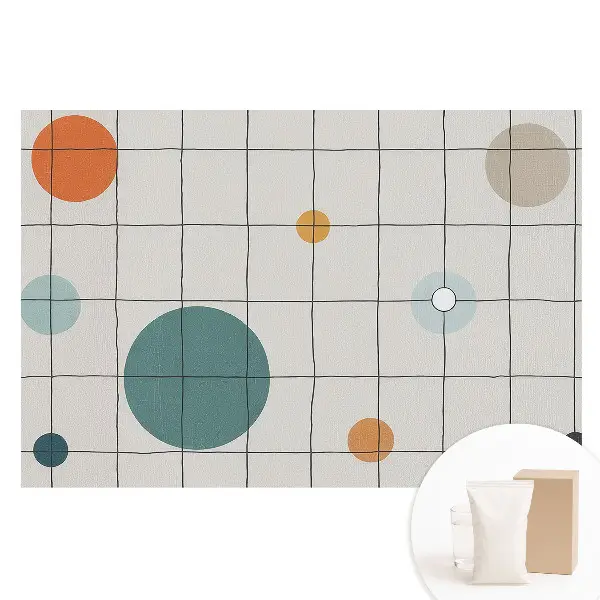 Tapet nețesut cu model geometric modern