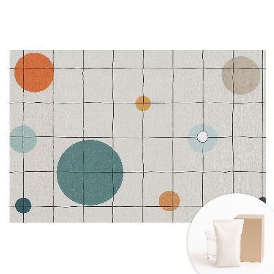 Tapet nețesut cu imprimeu Compoziție geometrică modernă