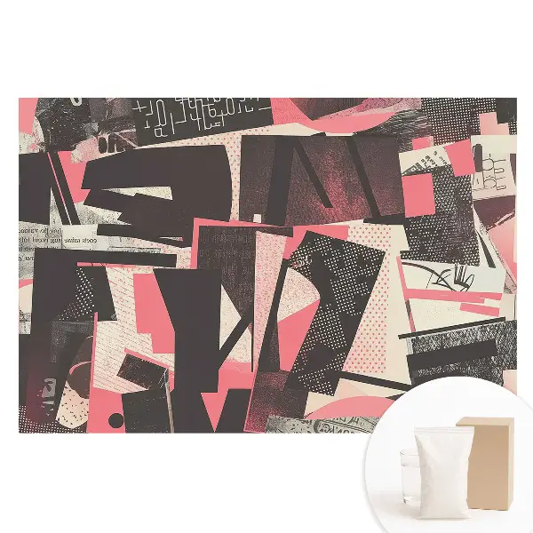 Tapet fotografic din material nețesut cu model abstract de culori și texturi