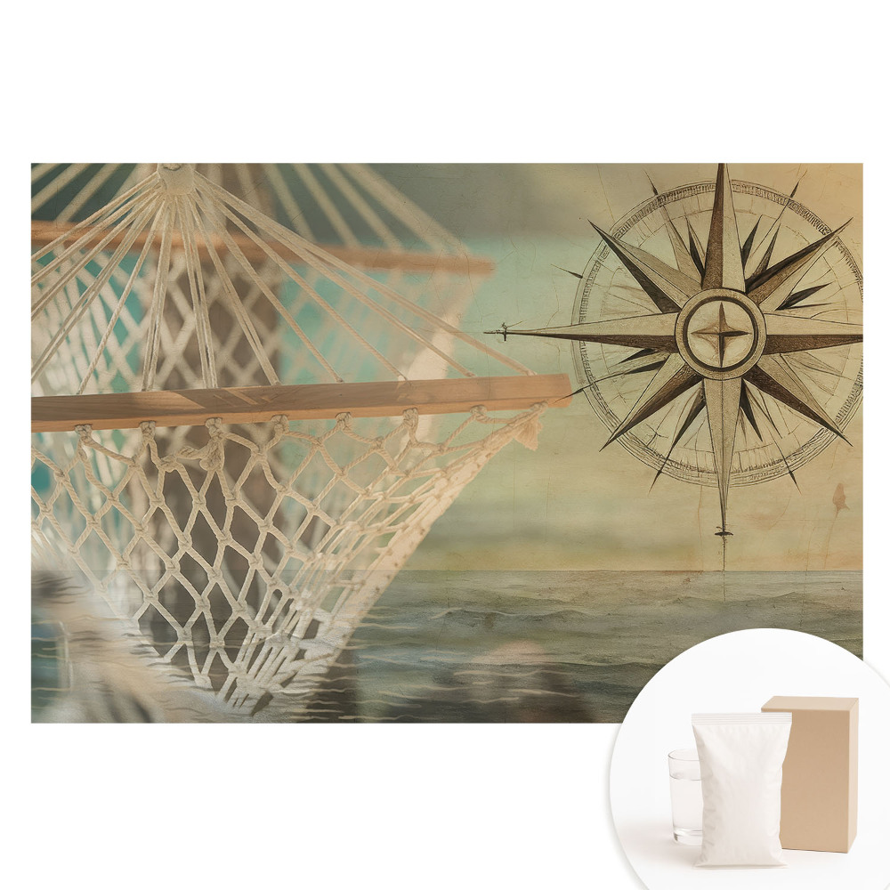 Tapet foto pe material nețesut Temă nautică nostalgică