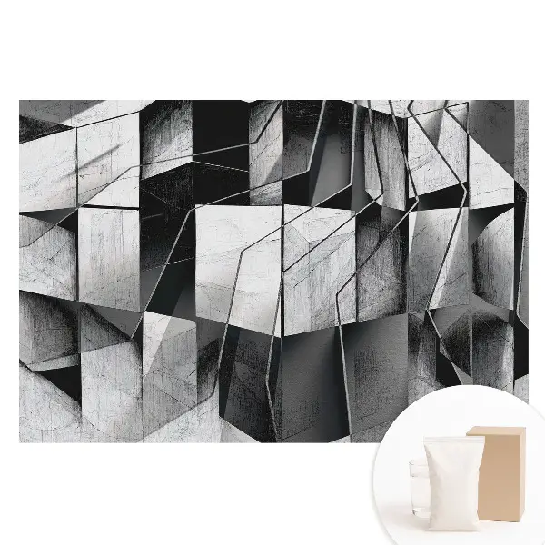Fototapet din material nețesut cu model geometric modern
