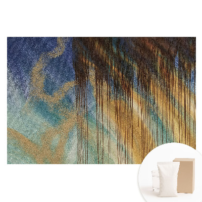 Tapet nețesut cu model abstract și linii colorate