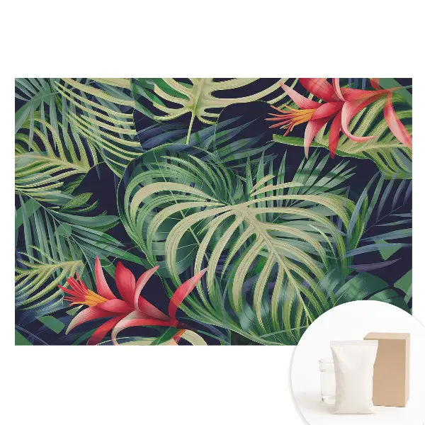 Tapet foto mare pentru perete cu model tropical Clima energetică