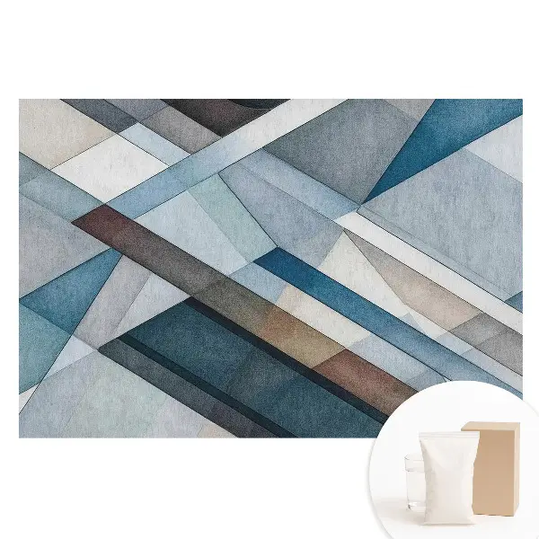 Tapet foto din material nețesut cu model de forme geometrice elegante și armonioase