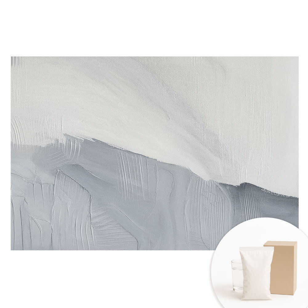 Fototapet nețesut cu model abstract gri delicat