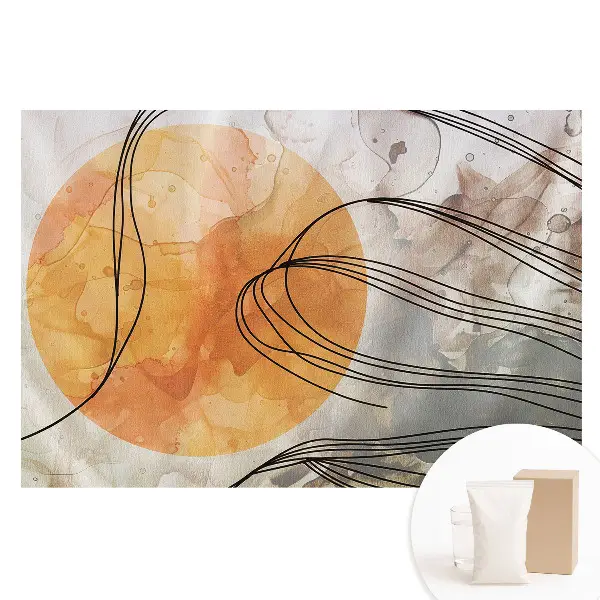 Tapet fotomural din material nețesut cu model abstract armonios