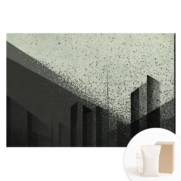 Tapet foto mare pentru perete cu motiv de abstracție urbană modernă