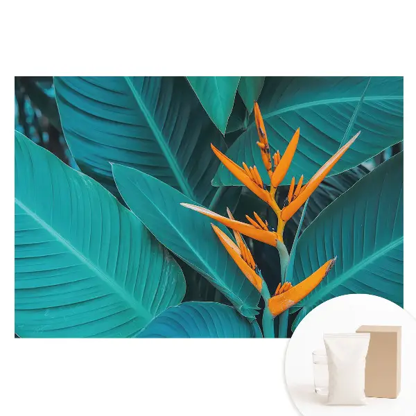 Tapet fotografic din material nețesut cu motiv vegetal exotic