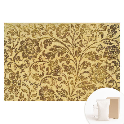 Fototapet din material nețesut cu imprimeu cu ornamente florale clasice