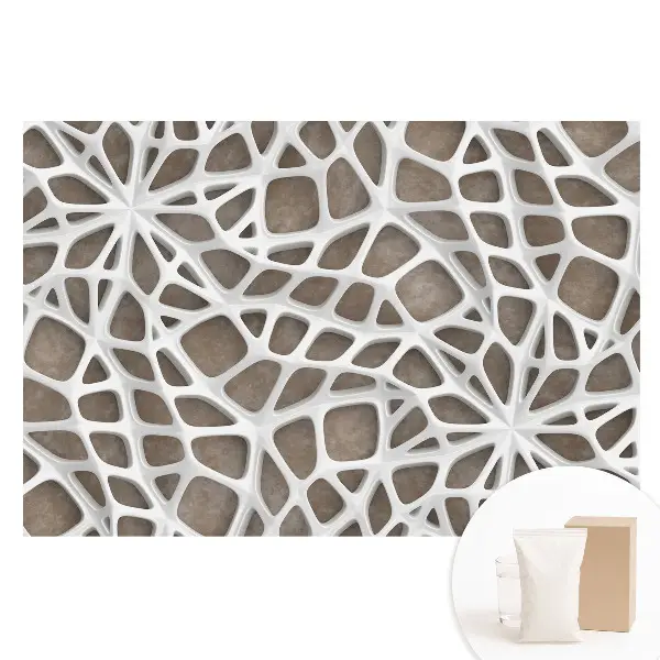 Tapet foto pentru perete cu structură modernă de dantelă tridimensională