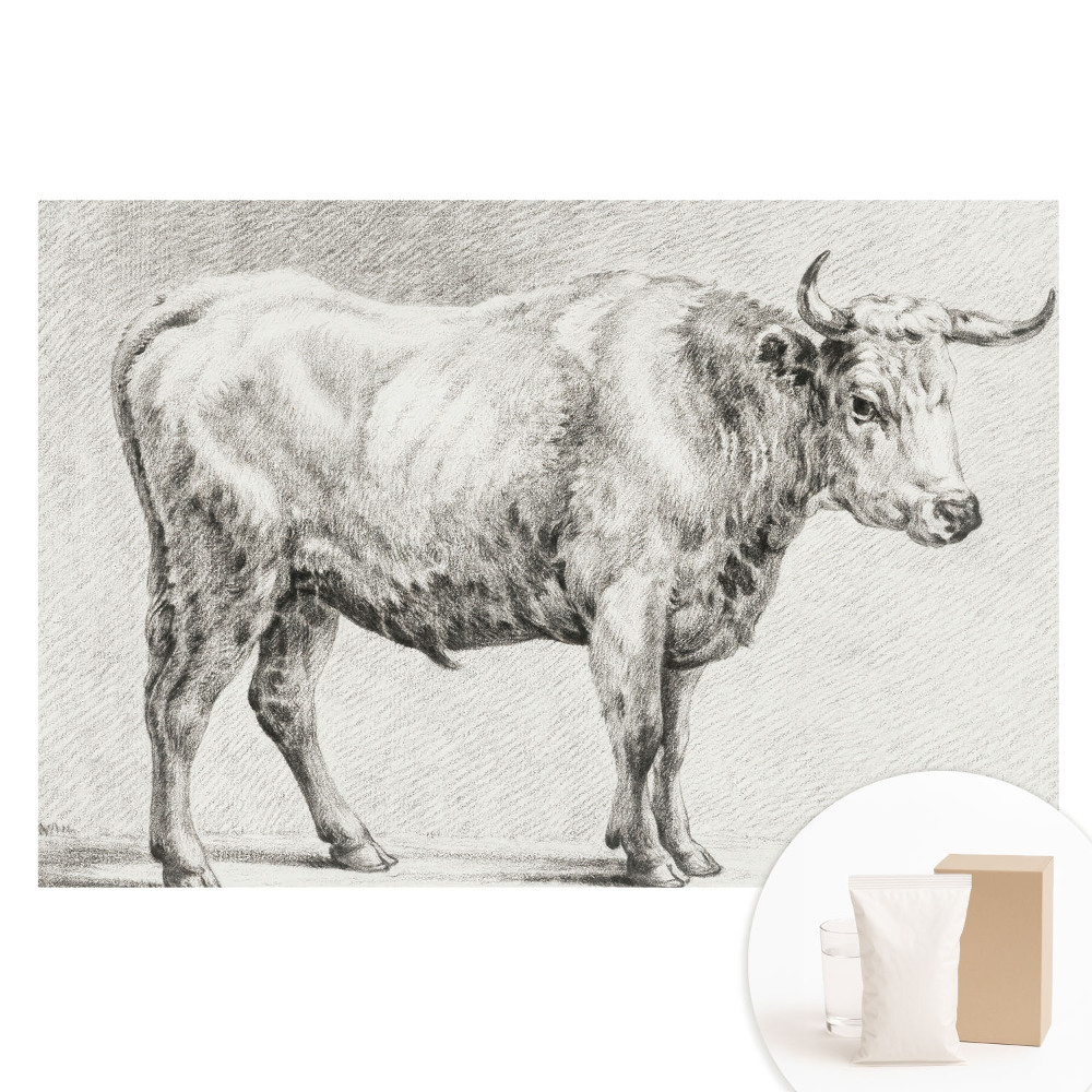 Tapet fotografic din material nețesut cu grafică clasică de animale