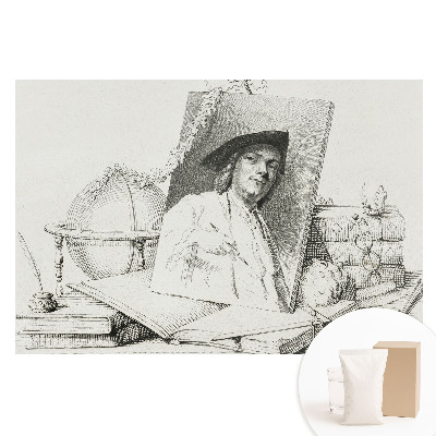 Fototapet din material nețesut cu ilustrație portret clasic