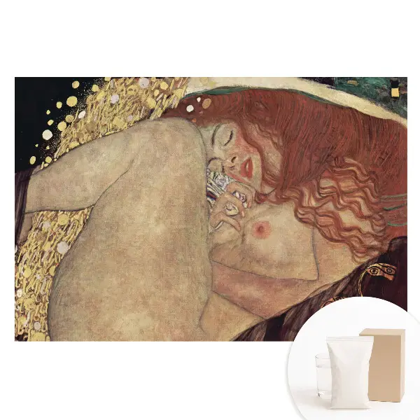 Tapet nețesut cu model Femeie în stil Art Nouveau